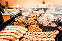 Grillbuffet im Rahmen der Halbpension