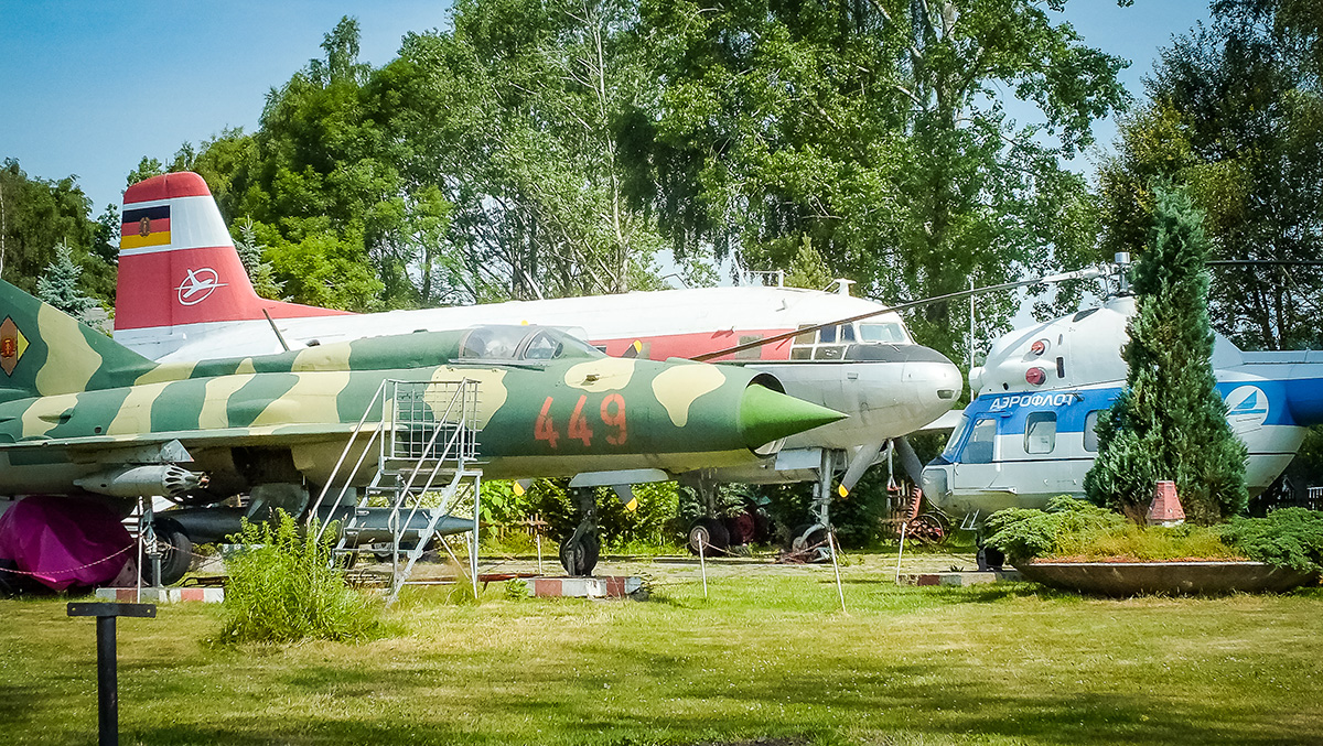 Kampfjet beim Schauflugzeug Cämmerswalde