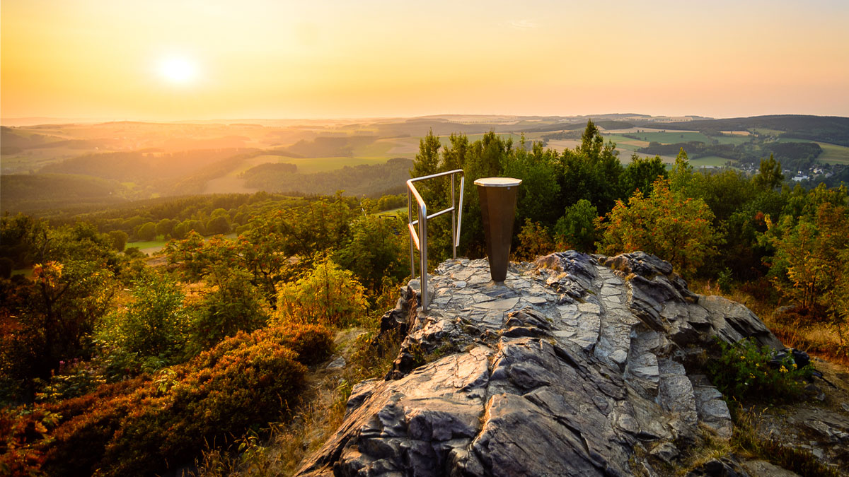 Blick vom Schwartenberg