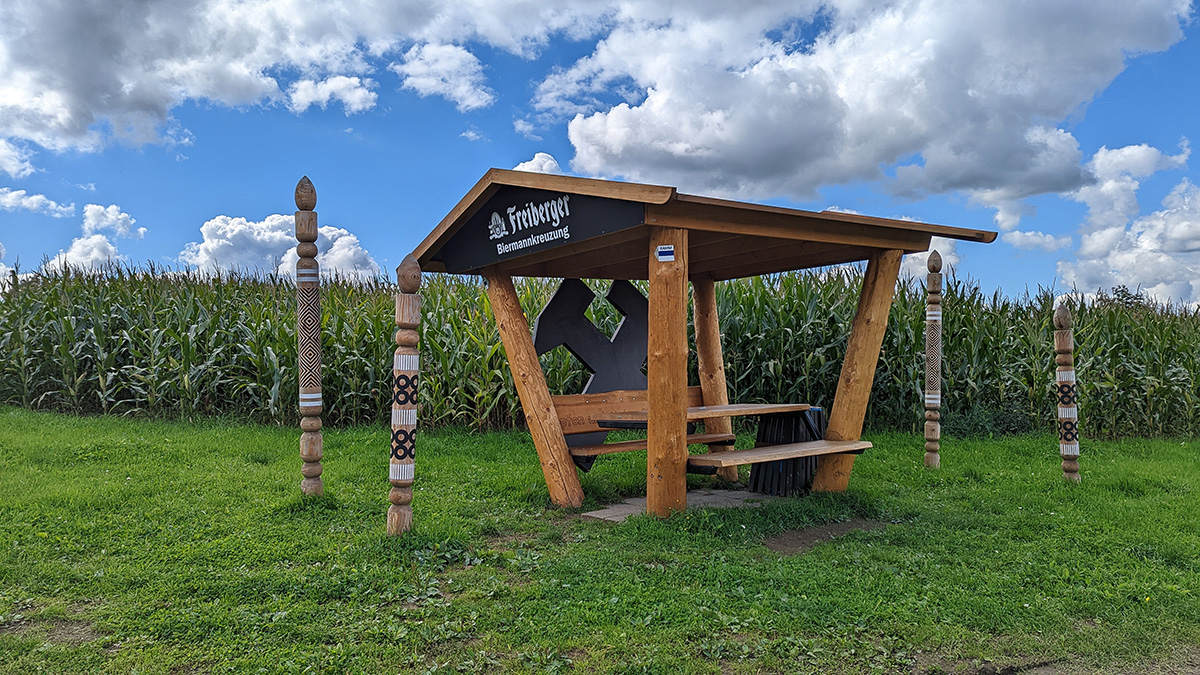 Schöne Rastplätze und tolle Aussichten