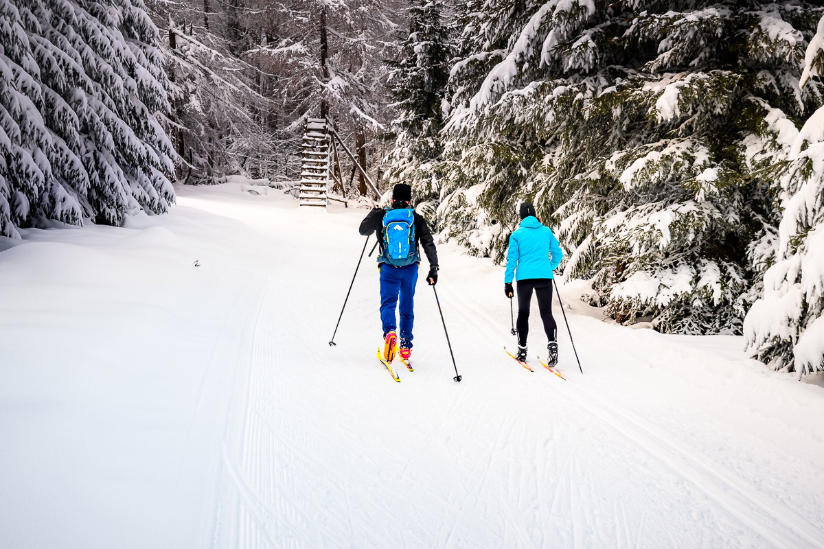 Perfekte Lage für Skilanglauf im Erzgebirge
