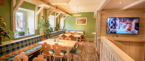 Unser Restaurant im Ferienhotel Goldhübel