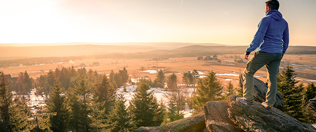 Wandernund Geocaching im Erzgebirge